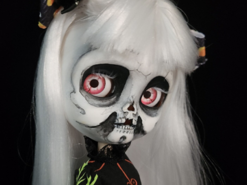 Skull ICY Halloween custom doll